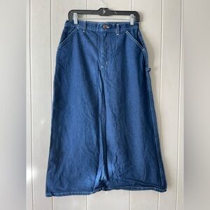 EPIC Vintage Caboose Denim Wide Skirt New Hampshire Made Caboose 90’s/Y2K 8